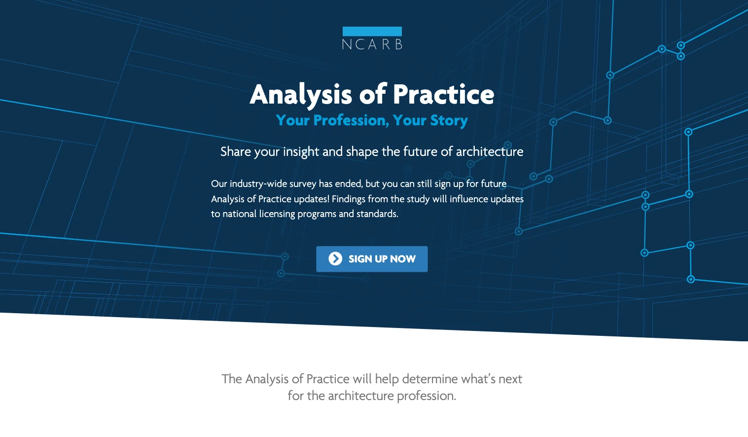 Analysis of Practice Website Mockup